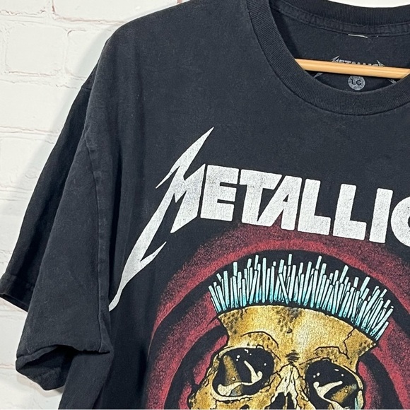 Metallica In Vertigo You Will Be T Shirt Mens Size Large Black Double Sided - Picture 5 of 7